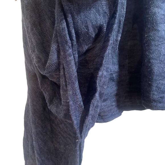 Sarah Spencer lightweight poncho classic herringbone - Picture 4 of 4